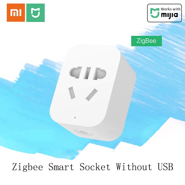 Xiaomi Mijia Smart Socket Bluetooth Gateway Edition Dual USB Smart WIFI Socket Power Adapter Mijia Smart Home Device: Standard Plug / Zigbee Socke