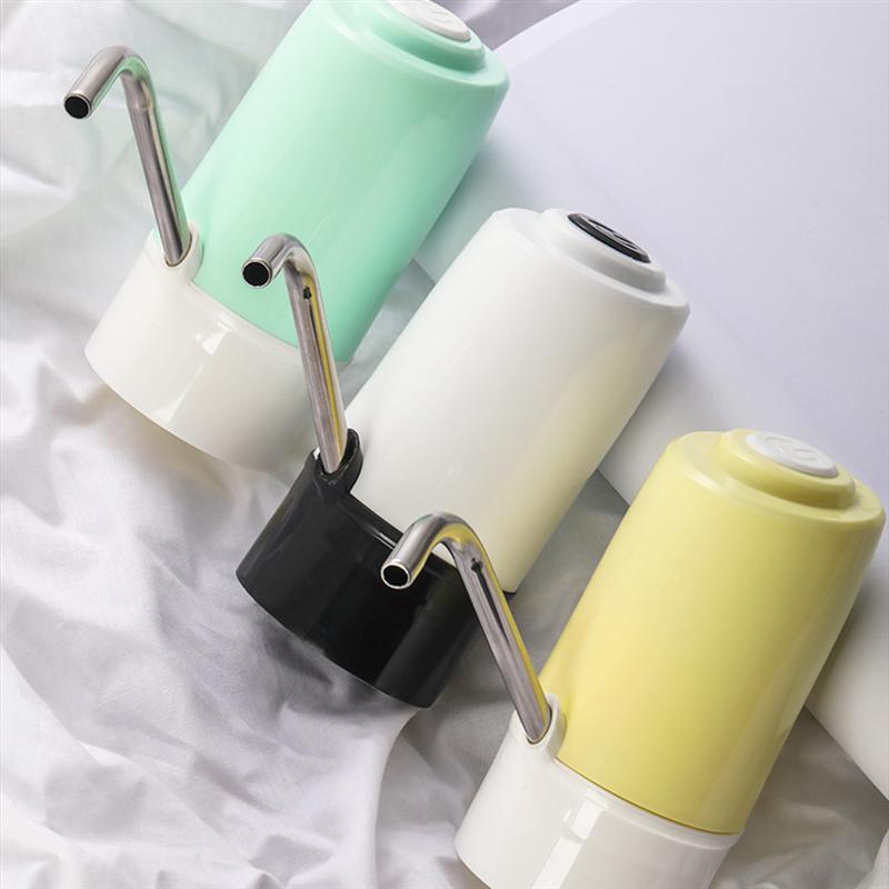 Smart Pressing Water Device Barrelled Water Extractor Electric Water Pumping Dispenser Bucket Water Suction Device for Home Use