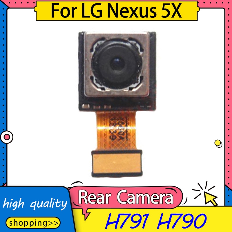 Vervanging Rear Camera Voor Lg Nexus 5X H791 H790 Back Rear Camera Module Flex Kabel,