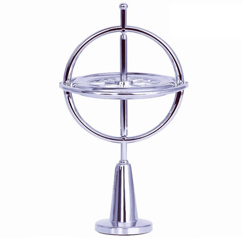 5 styles Self-balancing Gyroscope Anti-gravity Decompression Educational Toy Finger Gyroscope Best For Kid: black