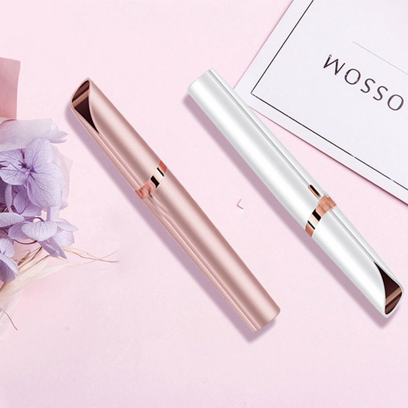 Draagbare Mini Brow Vormgeven Trimmer Elektrische Wenkbrauw Scheermes Scheerapparaat Haar Verwijderen Quick &amp; Pijnloos Te Gebruiken Wenkbrauw Trimmer Pen