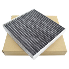 Filtro de aire acondicionado de cabina A/C para Toyota Lexus Subaru87139 Color gris de fibra de carbono 213 mm193 mm 30 mm 95%
