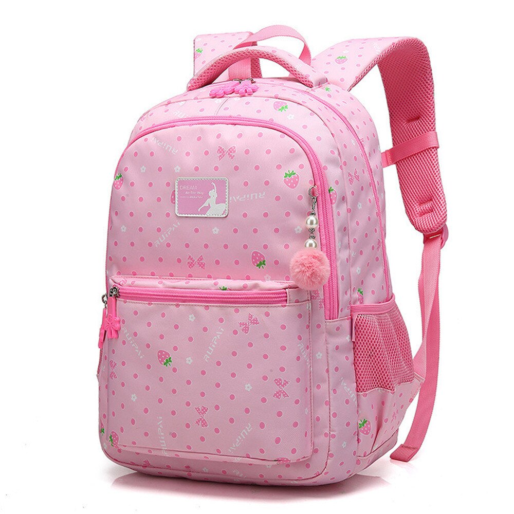 Junior High School Backpacks For Girls Primary Kids Bags two Size Large Capacity School Bags For Children Girls