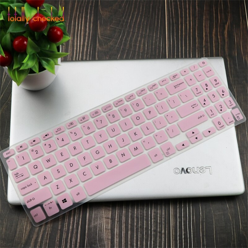 Silicone Gel Keyboard Cover Protector Skin For Asus S530FN S530UN S5300 S5300U S5300UN for ASUS Vivobook S15 15.6 inch: pink
