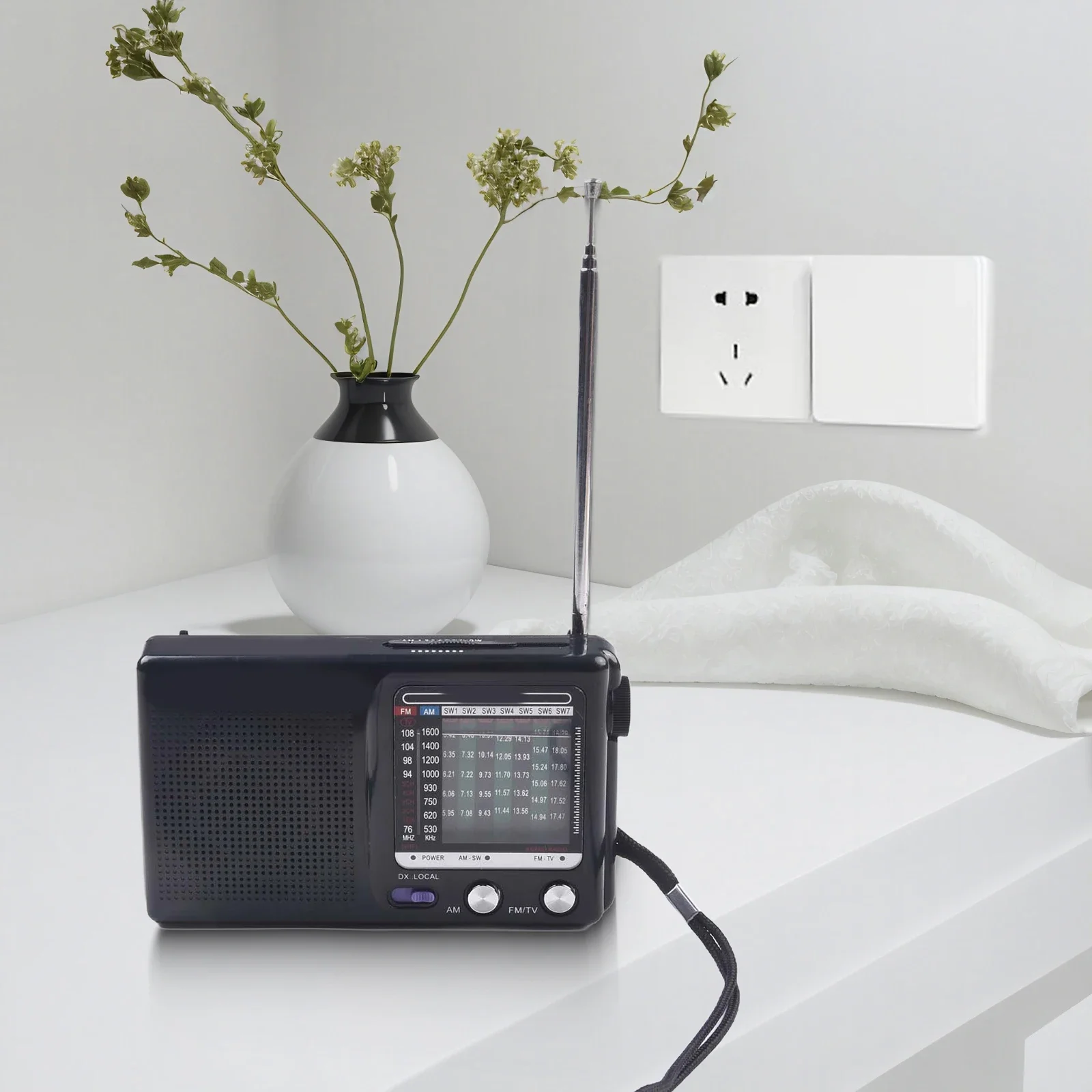 HiFi Portable Radio Telescopic Antenna Mini Handhe... – Grandado