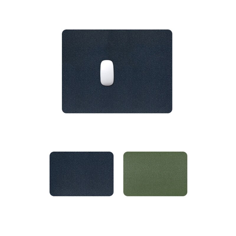 Modern Table Keyboard Mouse Gaming Pad Home Office Desk Accessorie Anti-scratch PU Leather Writing Desk Topper Protector: B 30X25CM