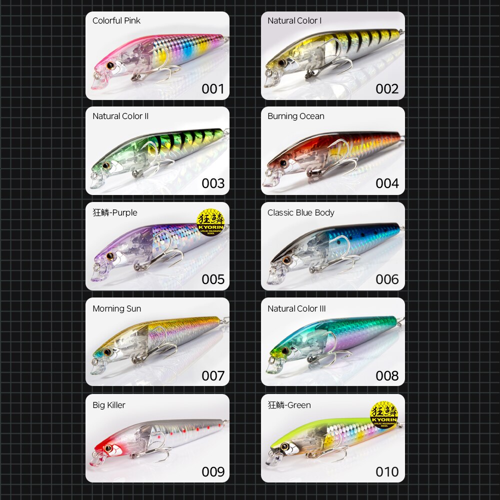 Hunthouse ekssence grunt assassin slider ørekyte fiske lokke 99mm 15g 99f flash wolfram vekt skyvesystem flytende agn