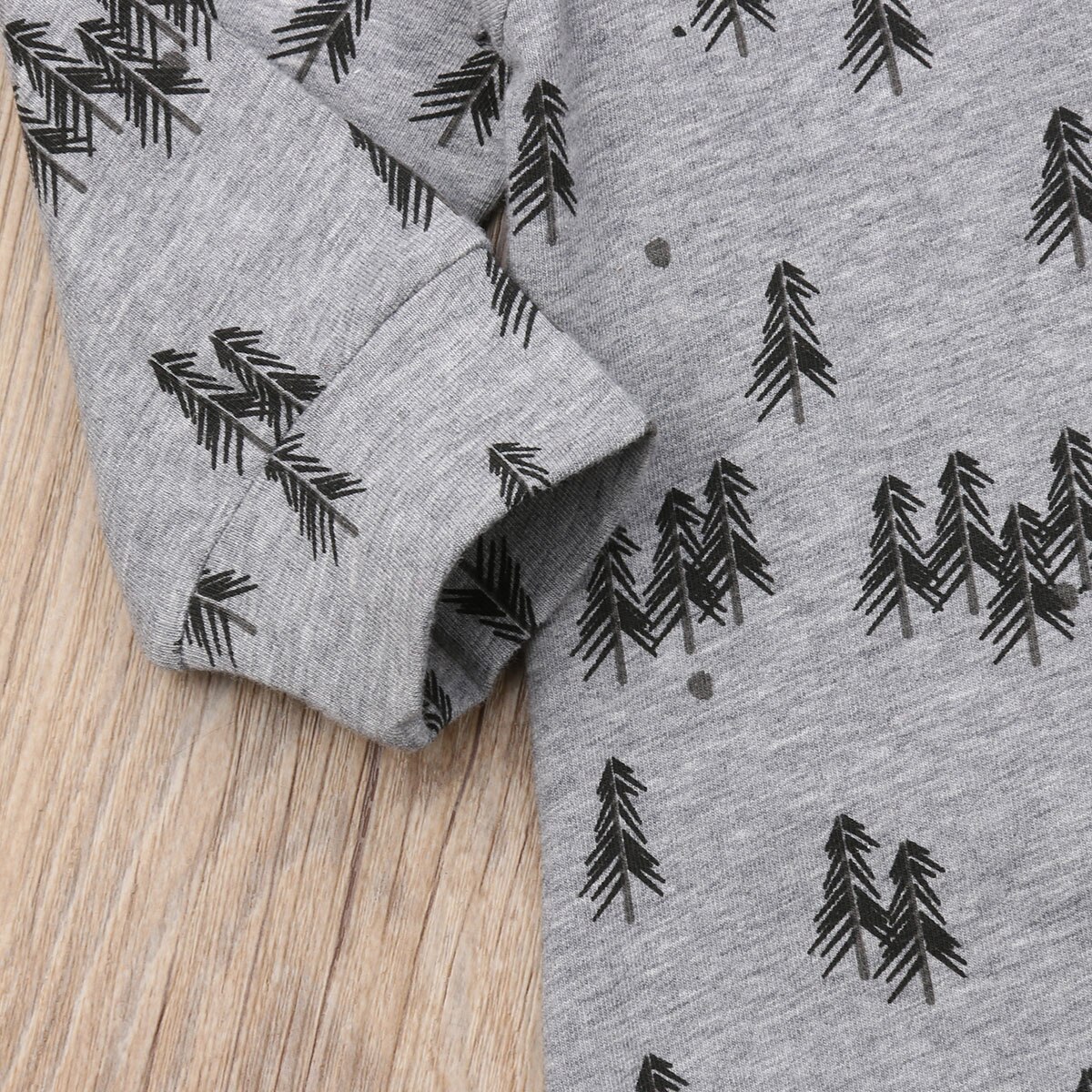 pudcoco Pine Trees Baby Kids Boys Girls Infant Romper Jumpsuit Clothes baby girl boy 100% Cotton romper baby girl boy