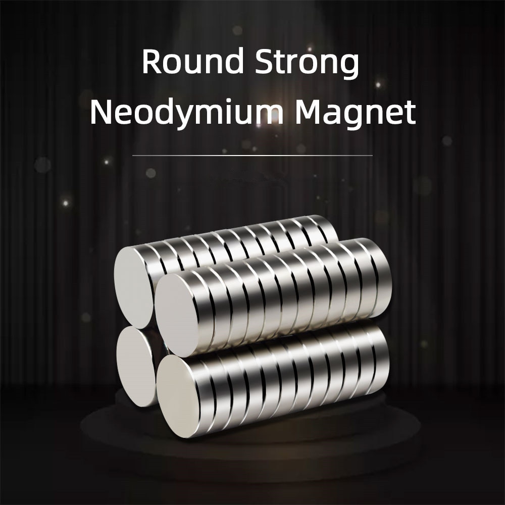 Neodymium Magneet Kleine Sterke Ronde Magneet Verschillende Maten Permanente Koelkast Elektromagneet Ndfeb Zeldzame Aarde Magnetische Vel Disc