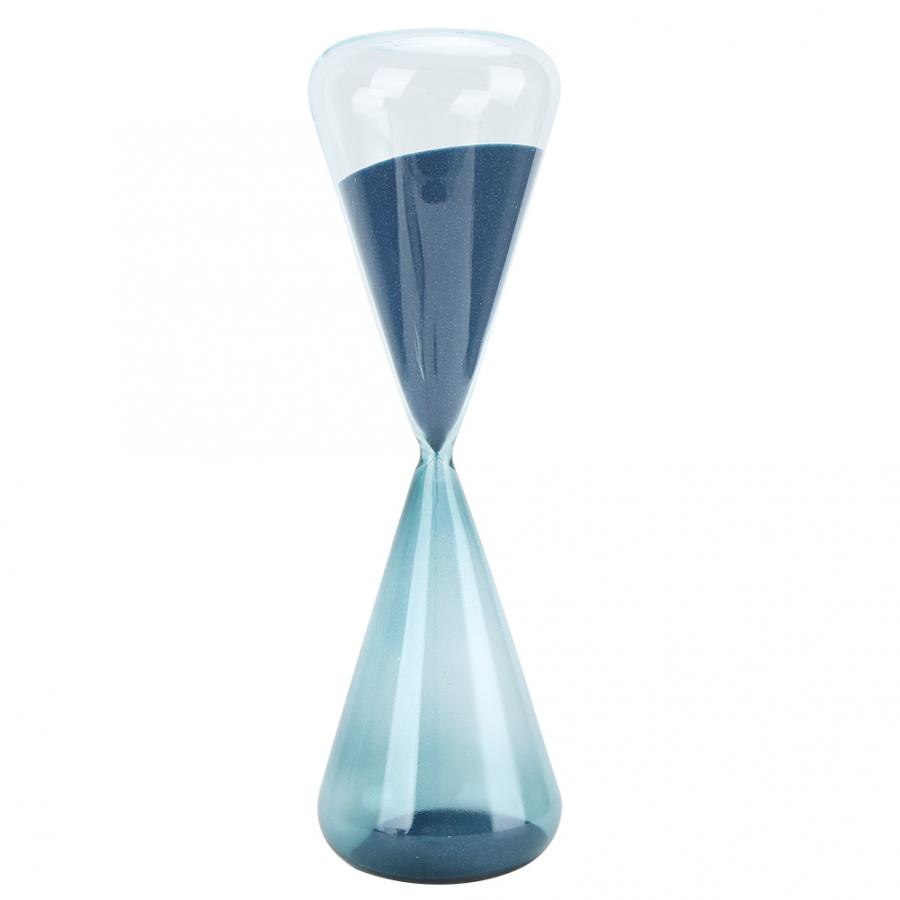Home Decoration Hourglass Sand Glass Innovative Cone Shape Unique Sand Clock Timer Glass Birthday Home Table Ornament: 31 x 9 cm