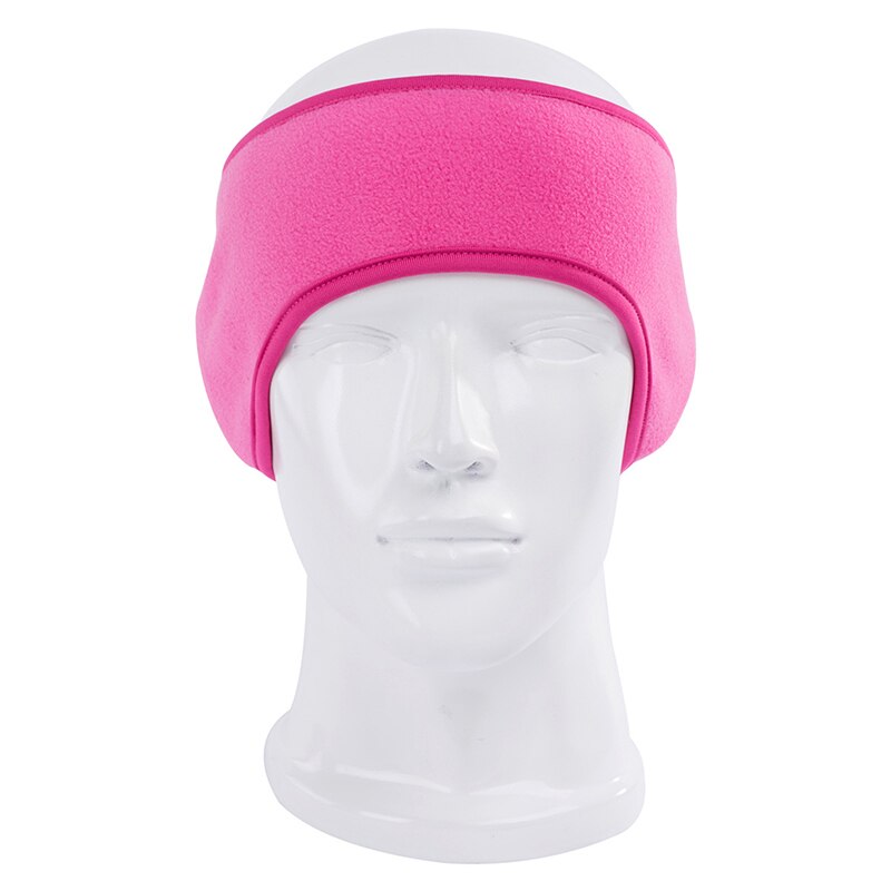 Ohrenklappen-haarreif für draußen, warme plüsch-ohrenschützer-mütze für den winter, fitness-yoga-mütze für damen, thermo-haaraccessoires für den winter: Rosenrot