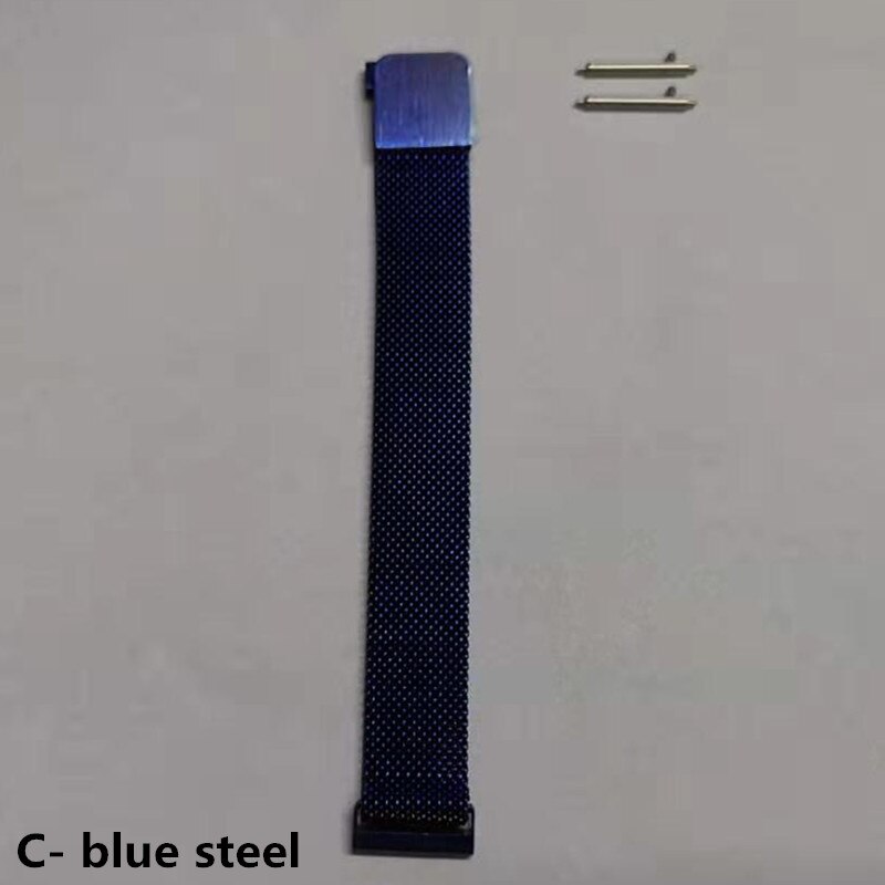 Amynikeer 100% Originele Riem B57 Originele Band Fabriek Biedt Siliconen Band 10 Kleuren Voor Smart Armband B57 Smart Watch: blue steel