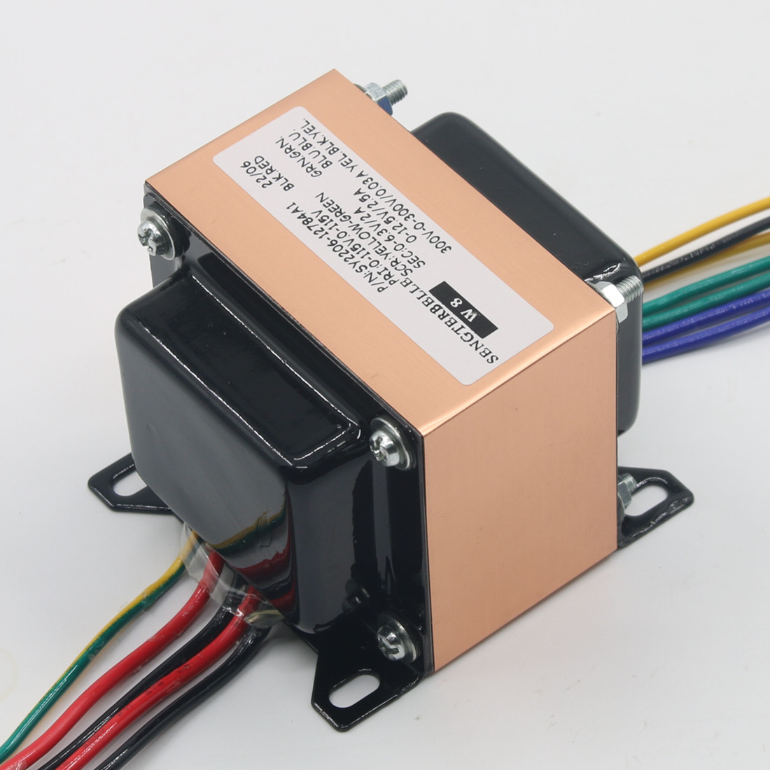 62W EI Audio Power High Voltage Transformer Dual 300V+13.6V+ 6.3V For Tube Preamp Phono Amplifier SY2206-12784A1