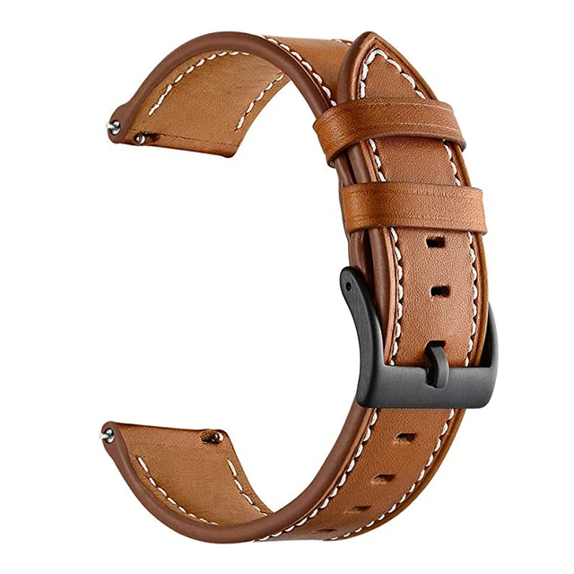 20mm 22mm läderarmband för xiaomi watch  s1/s3 s1 active  s1/2 pro klockarmband armband för mibro  a1/x1/ färgat armband: Beige / 12mm