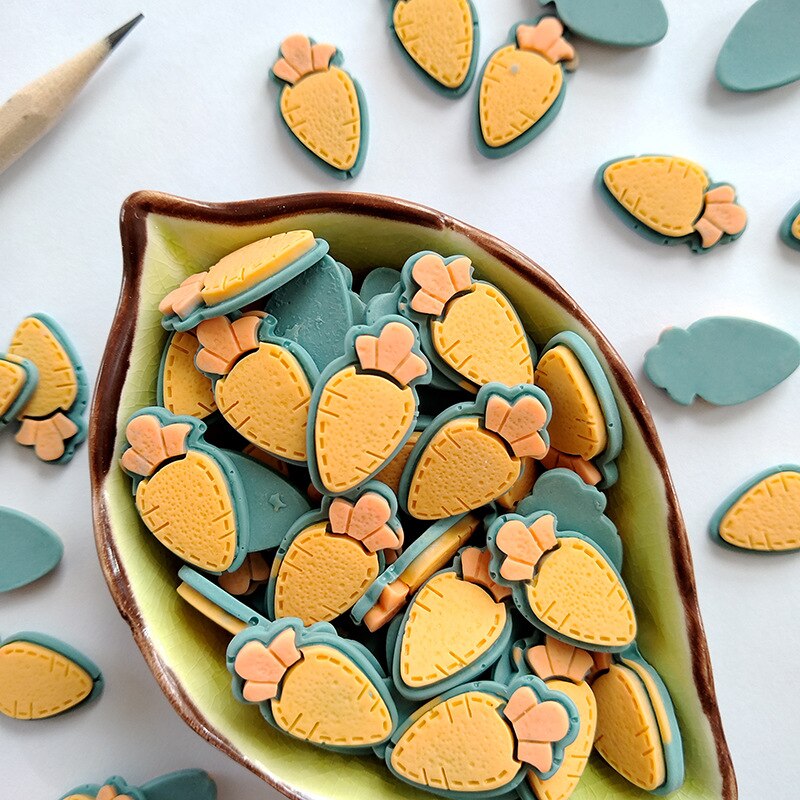 10pcs 19x17mm Cute Pattern DIY Crafts Scrapbook DIY For Home Decor Natural Resin Ornaments Accessories Embellishment: 01