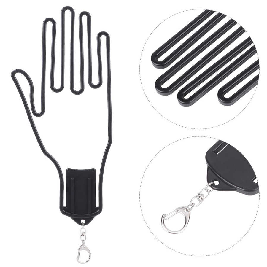2 stk handskeholder handsker båre golfer værktøj gear plasthandsker stativ tørretumbler bøjle båre med rem