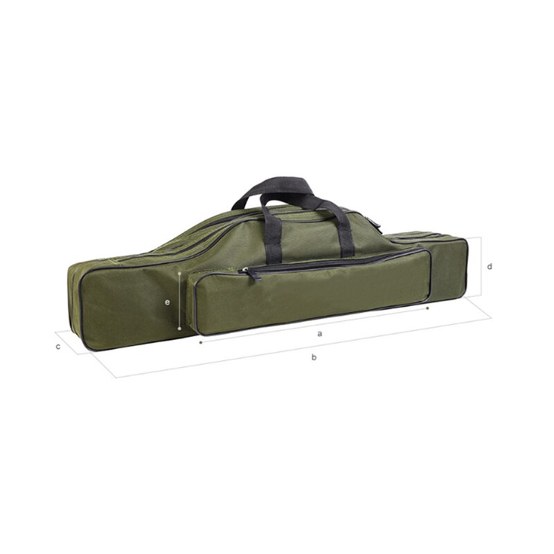 Sac à Canne à Pêche Avec Bandoulière - Léger, Portable, Idéal Pour Canopy Poles Et Barres