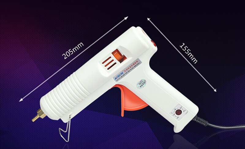 100/120w Adjustable Constant Temperature Melt Glue Gun Graft Repair Heat Ggun Hand Tools