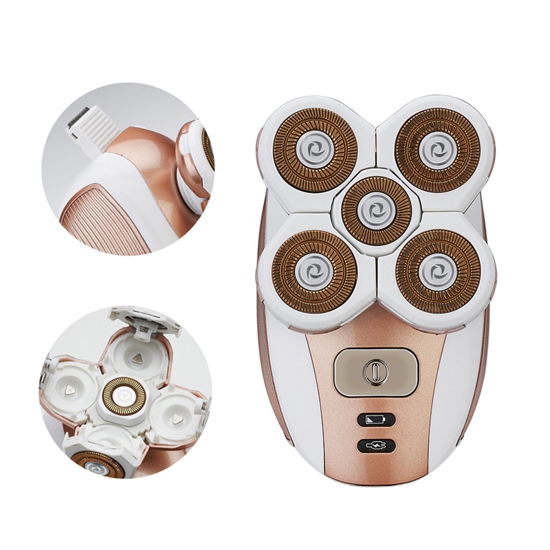 Kvinder hårfjerning epilator kvindelig barbermaskine smertefri barbermaskine ben krop elektrisk læbe shaver til kvinder kind hage dame shaver