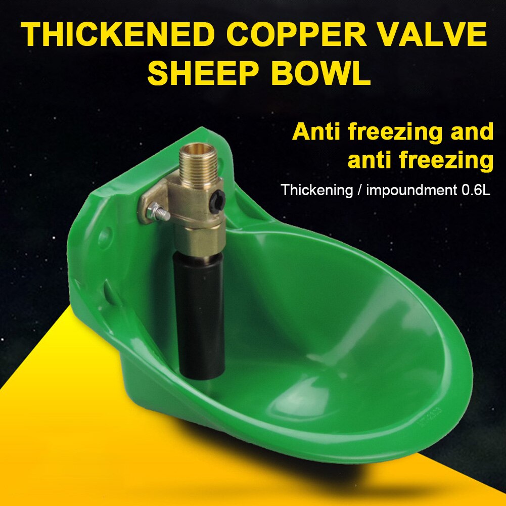 Sow Tool Poultry Sheep Pig Livestock Useful Animal Automatic Drinker Durable Farm Feeding Thickened Dispenser Water Bowl Cattle