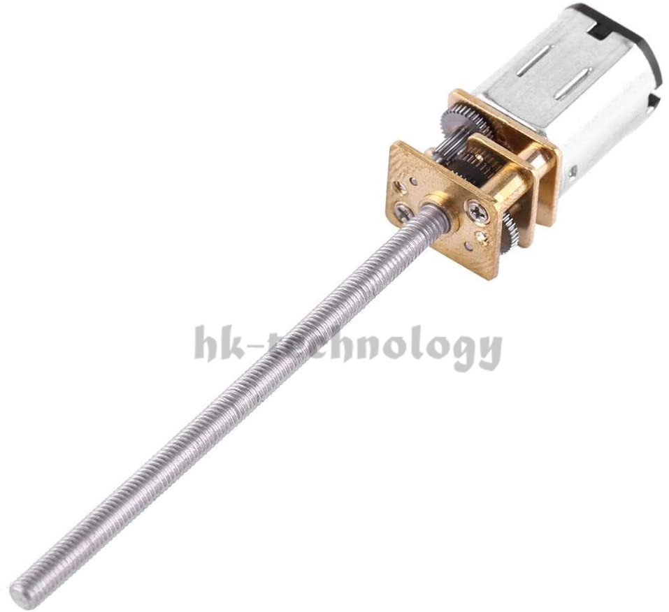 Dc Motor 3V/6V/12V N20 Mini Micro Metal Gear Motor DC Motors Shaft M3 x 55mm 15/30/60/100/150/200/300/400/500/600/800/1000 RPM