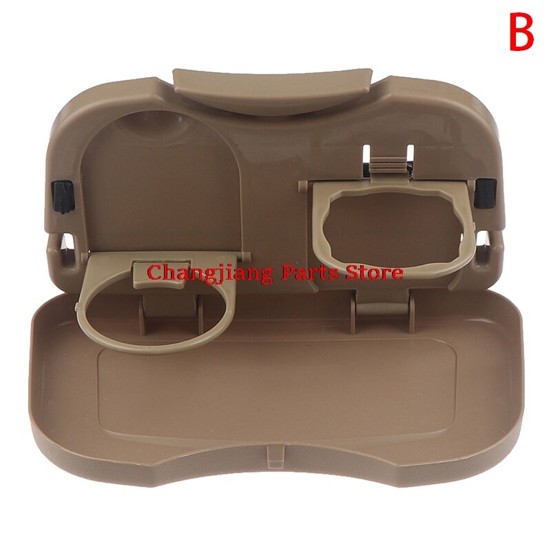 Car Folding Table Auto Drink Food Cup Tray Car Cup Holder Car Back Seat Table: B