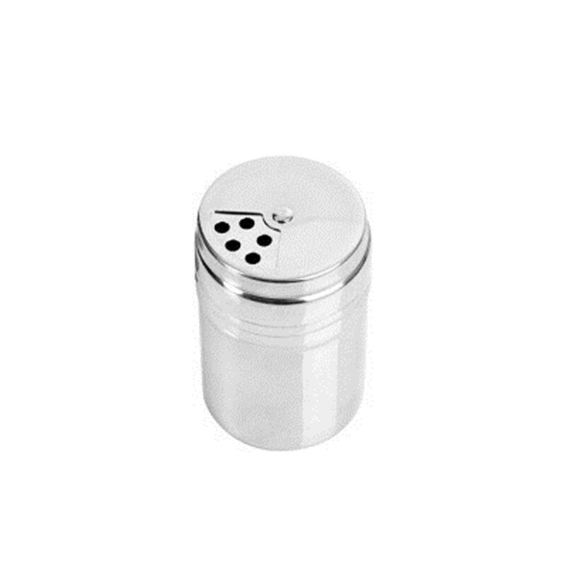 1pc draagbare kruidenpotjes voor buiten, camping, picknick, zout, kruiden, draaibare deksel, container, camping, bbq, servies, kookgerei: Default Title