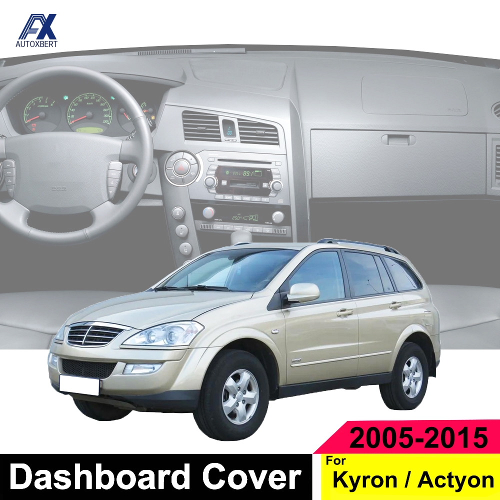 Dashboard Cover Dashmat Voor Ssangyong Kyron 2005 Voor Actyon 2005 Dash Mat Dashboard Cover Pad zonnescherm Tapijt