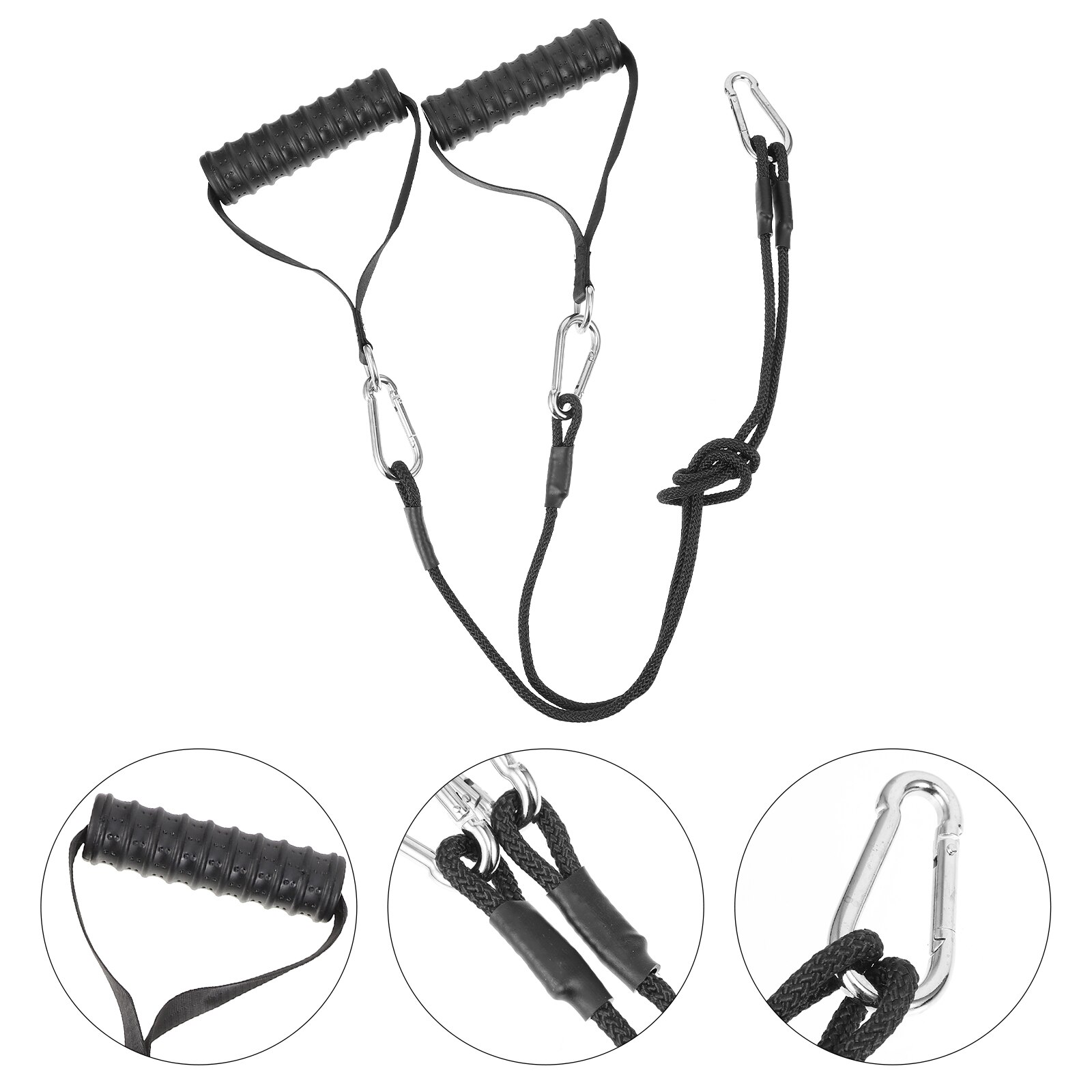 1 Set Practical Gym Cable Fitness Pulley Cable Fitness Tricep Pulldown Cables