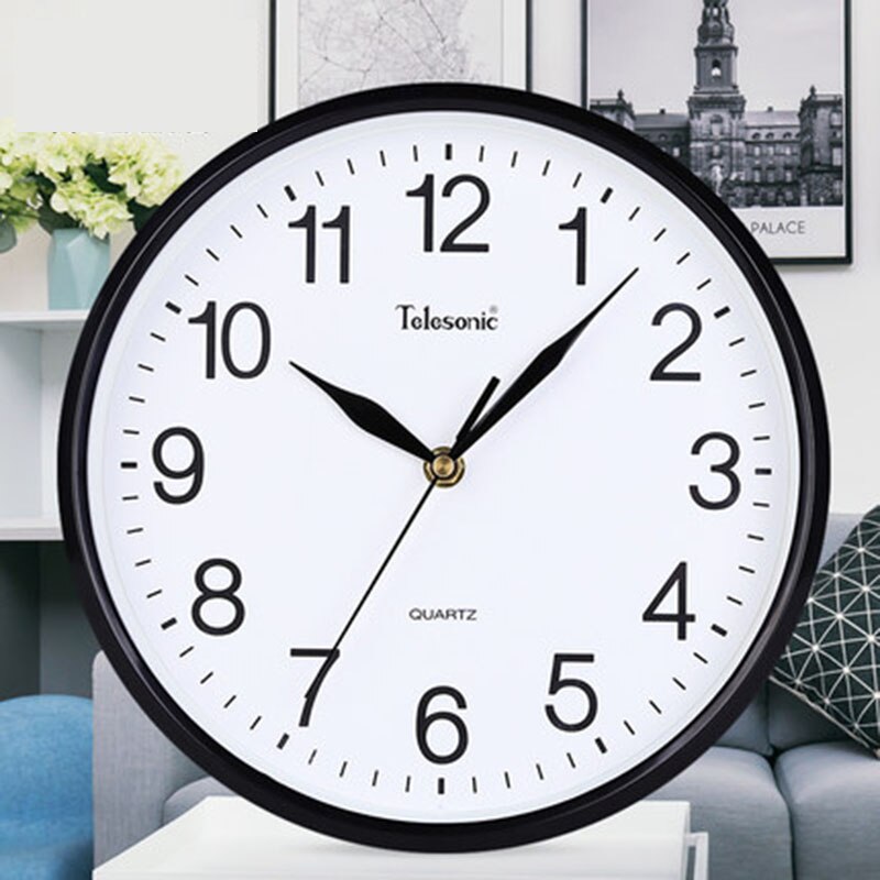 Stille Wandklok Digitale Grote Klok Beweging Secret Stash Muur Horloge Quartz Wandklok Home Decor W: Style 4 / 12 inches