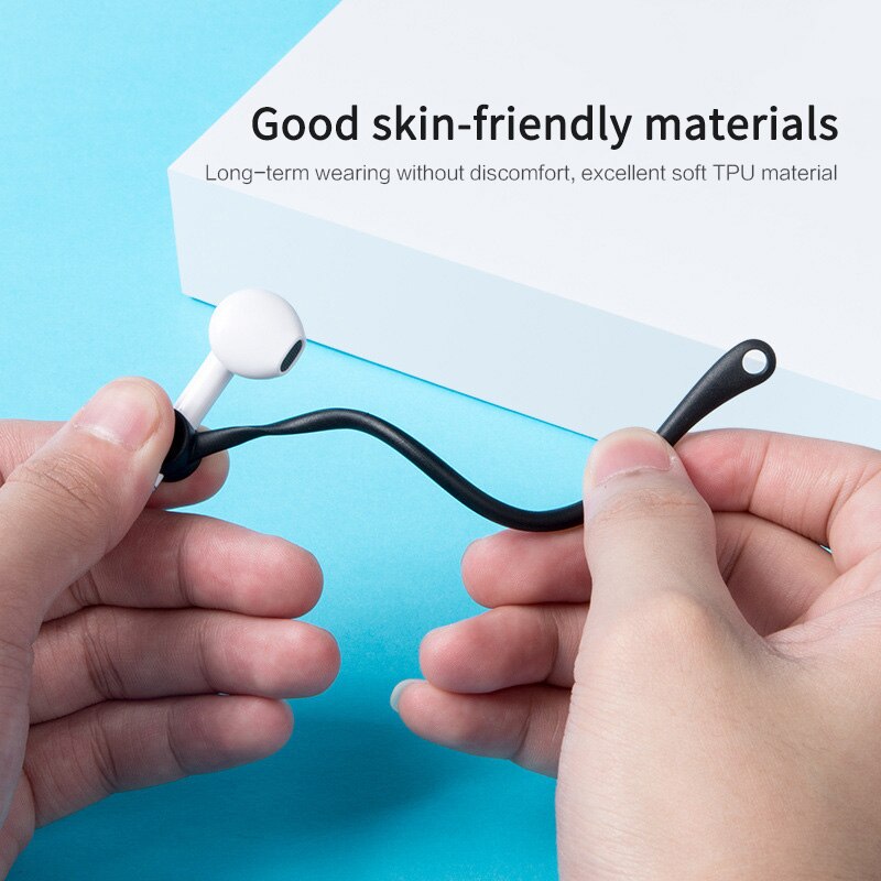 2 sztuk Mini Anti-fall zestaw słuchawkowy Bluetooth Earhooks uchwyt słuchawkowy dla Airpods 1/2 Earbuds zaczep na ucho dla Apple Air Pods 1 2