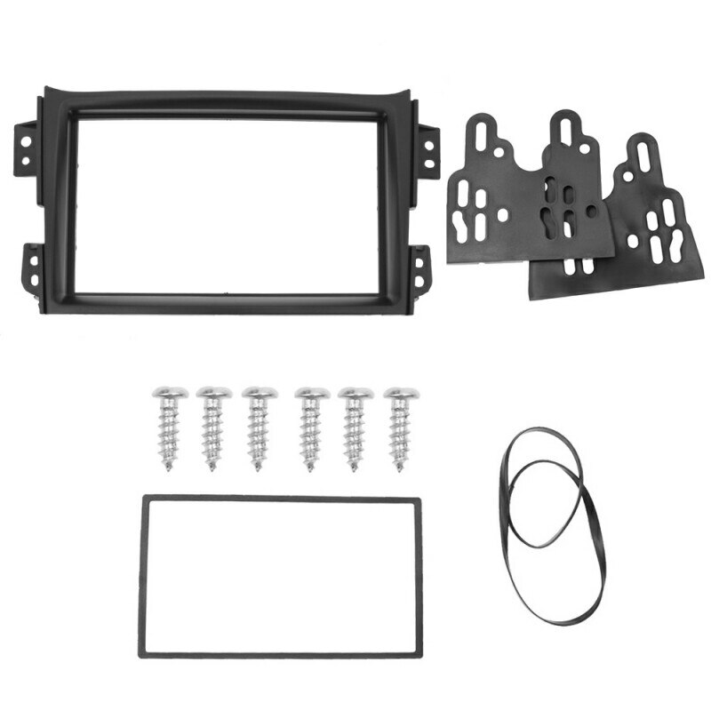 Double Din Car Radio Fascia for Suzuki Splash Ritz Stereo Panel Kit Dash GPS DVD Frame Facia Audio Adapter Bezel Cover