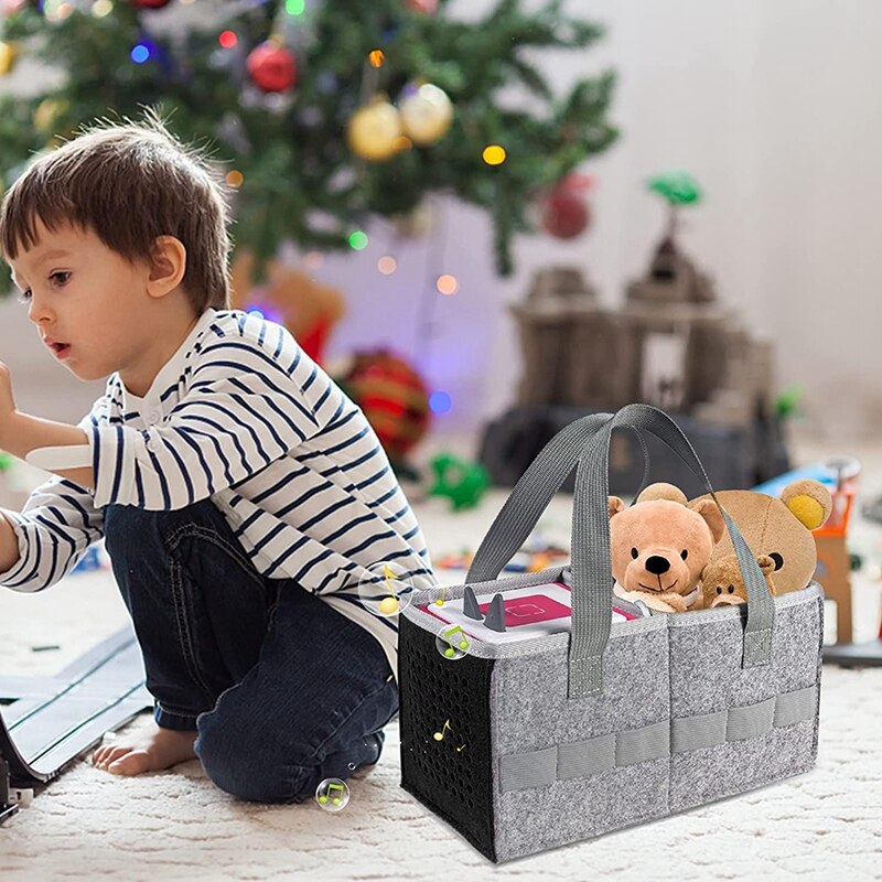 Sac pour kit de démarreur Toniebox, housse de protection de sac de grande capacité, sac de transport avec poignée, sac de rangement pour Toniebox