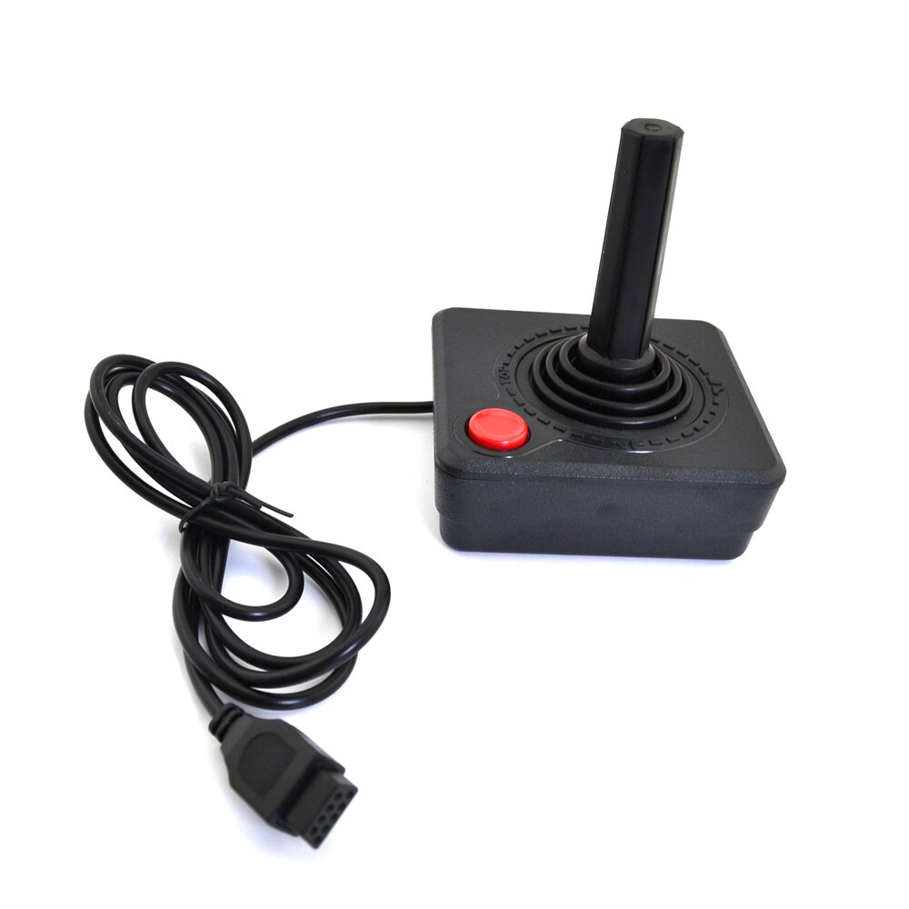 1 pcs 1.5M Gaming Joystick Controller For Atari 2600 game rocker With 4-way Lever And Single Action Button Retro Gamepad