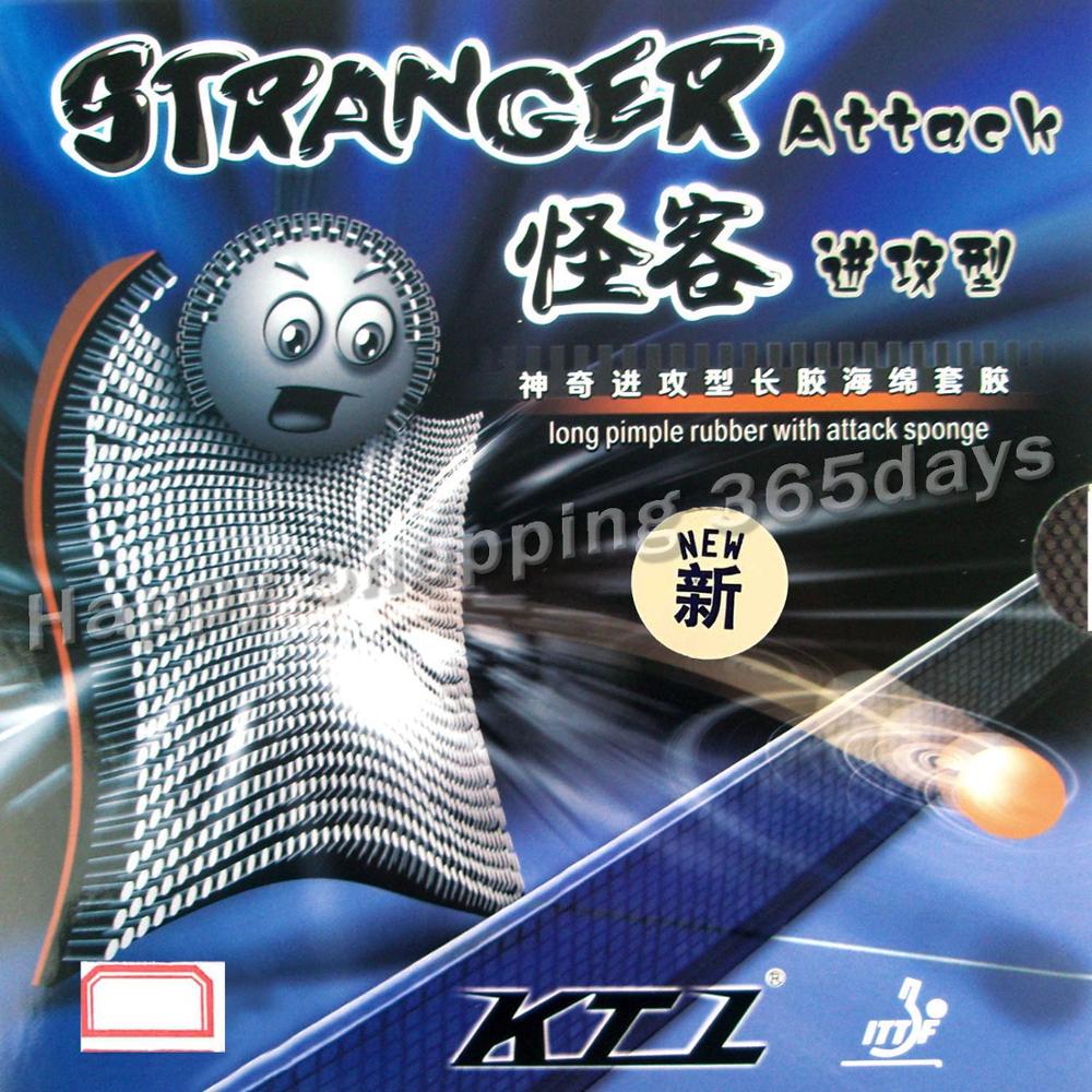 KTL Stranger Attack long pips out table tennis rubber with sponge ping pong rubber