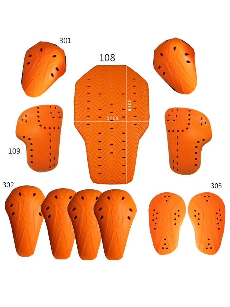 DSO motorcycle jacket Insert built in Armor Removable Jeans Pants Hip and Knee Inside Memory rebound protective gear body armor