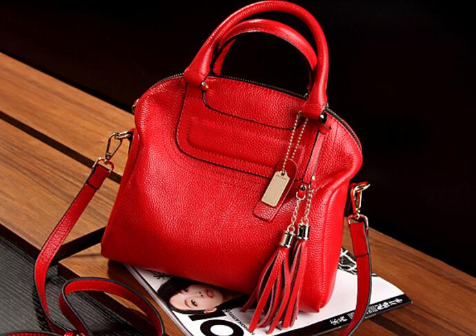 Damenhandtaschen aus pu-leder, schultertaschen, markenhandtaschen aus shell-leder