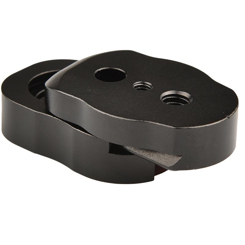 Mini-feldmonitor-schnellwechselplatte für lcd-monitor, magic arm, led-licht, kamera, camcorder, stativ, einbeinstativ