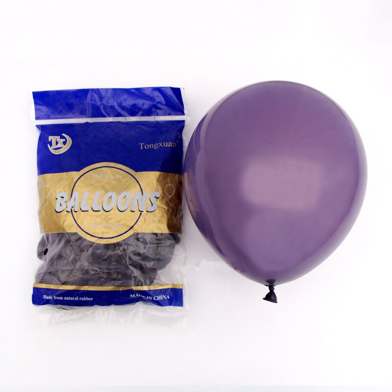 50 Stuks Wit Zand Ballonnen 10 inch Baby Douche Ballon Retro Salie Groen Kaki Stoffig Roze Helium Lucht Globos voor verjaardagsfeestje Deco: MULTI