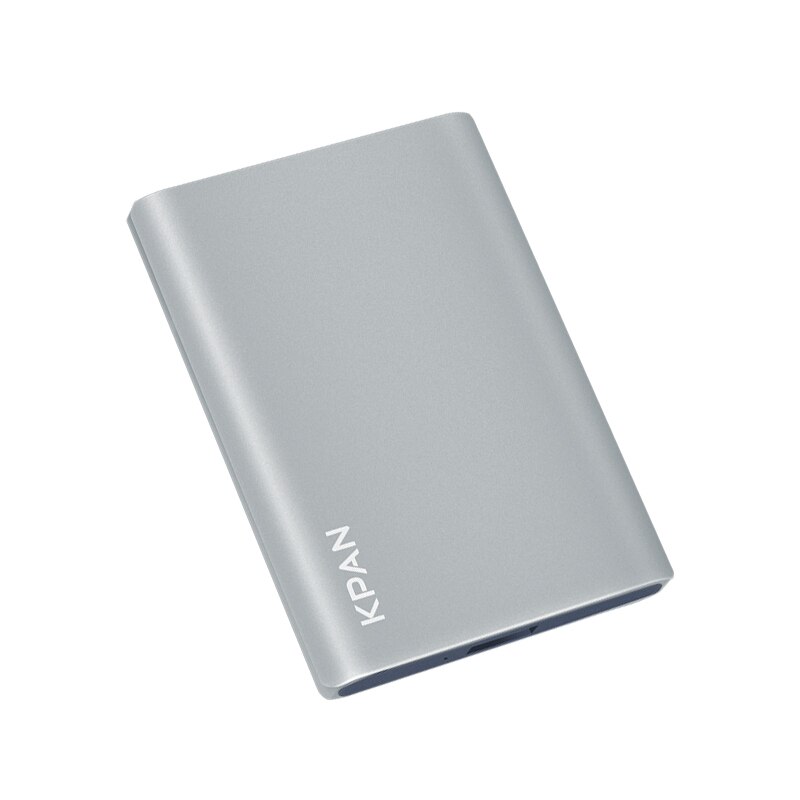 KPAN N1 2.5" HDD External Hard Drive 500GB Storage Shockproof Portable Hard Disk Metal Silm 4 Color: Silver