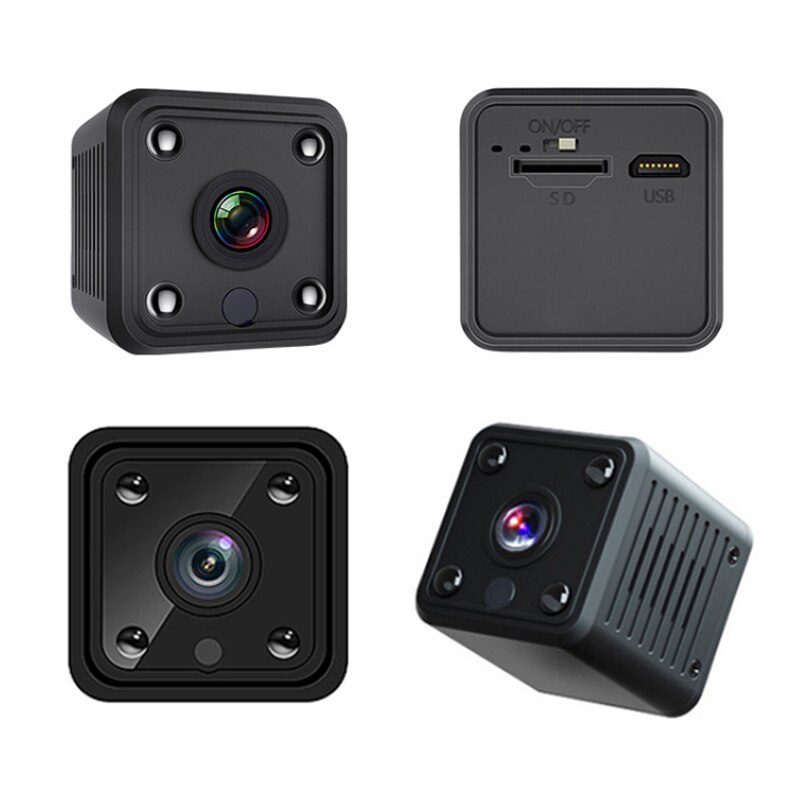 X6 Mini Hd Camera 1080P Draadloze Wifi Netwerk Camera Infrarood Night Thuis Camera Beveiliging Camera Webcame Met 128G tf Card