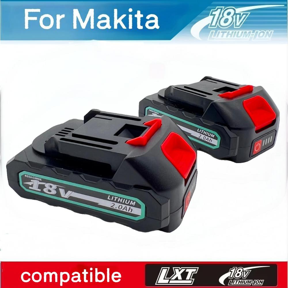 Lithium-ionen-akku für elektrowerkzeuge, geeignet für makita-schraubenschlüssel, bohrmaschinen, wiederaufladbarer akku 18v bl1830b