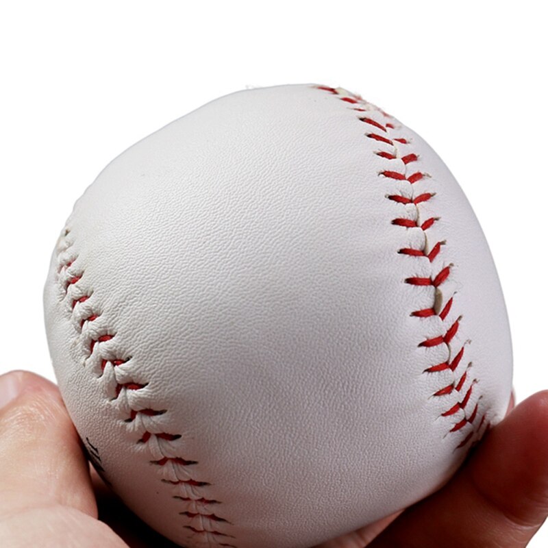 Universele 10 # Handgemaakte PU Baseballs Ballen Softbal Bal Training Oefening Baseball Ballen 10 inch solid