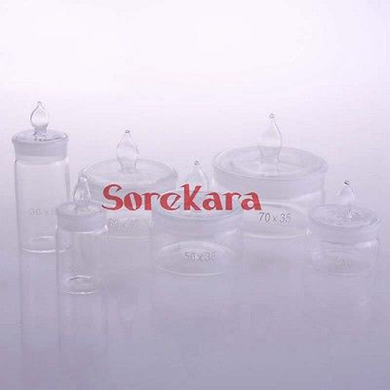 25x40mm Glass Weighing Bottle In Low Form Glass Weighing Specific Gravity Bottle