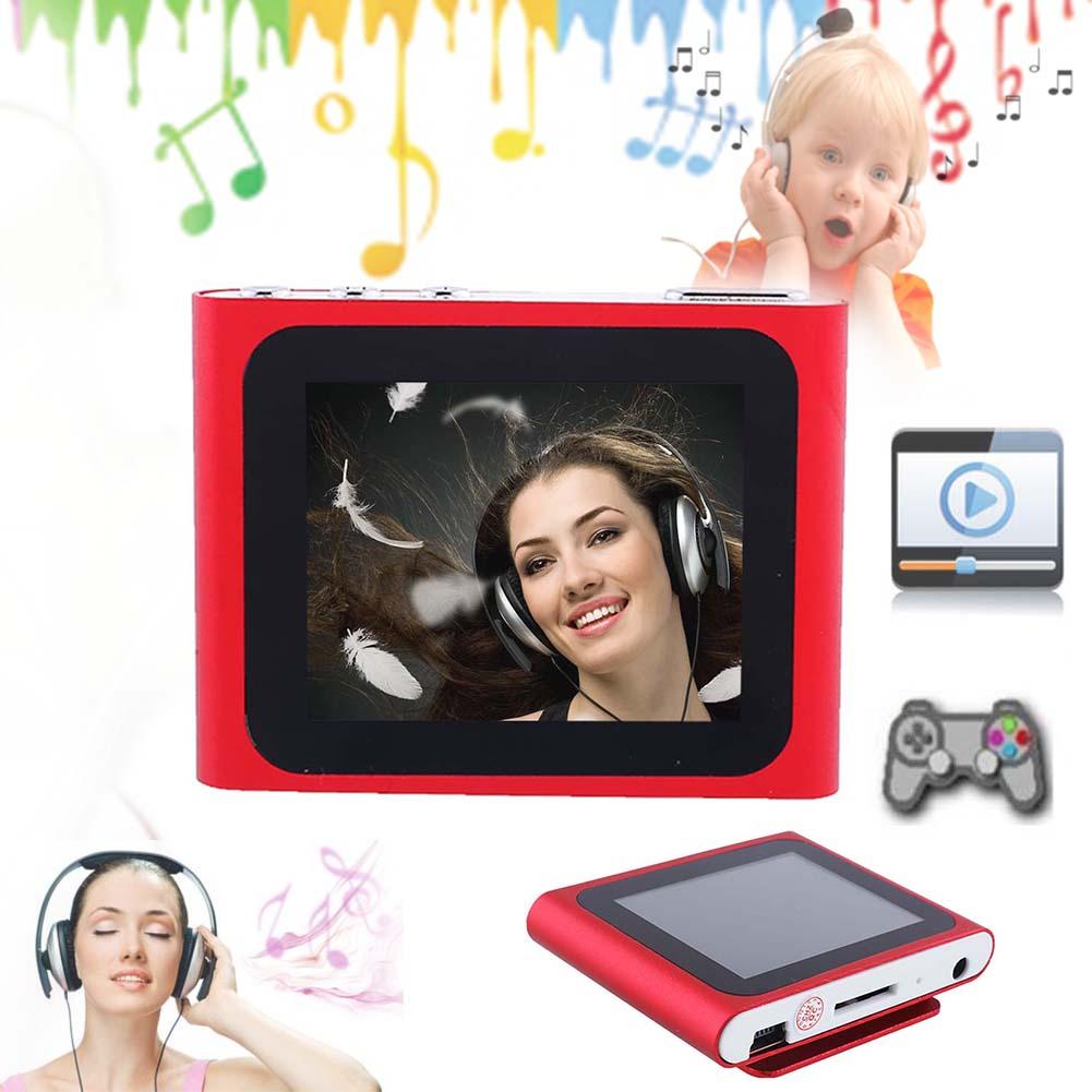 Reproductor de vídeo MP3 y MP4 Digital deportivo, pantalla LCD de 6. ª generación, Radio FM, B