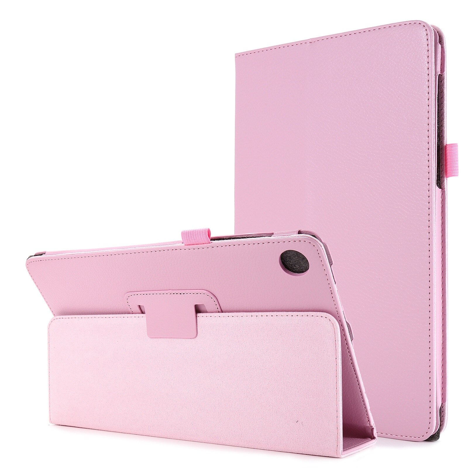 for Lenovo Tab M10 FHD Plus Tablet Case for 10.3Inch TB-X606F Tablet PC Folding Folio Case Protective Cover Protetor Stand: Pink