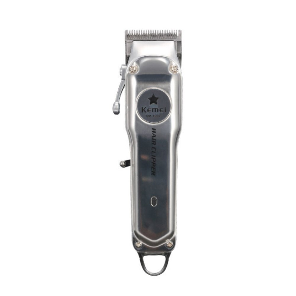 Kemei-1996 Barber Shop Rechargeable Hair Clipper All Metal Electric Hair Trimmer Men Beard Trimmer Haircut Machine