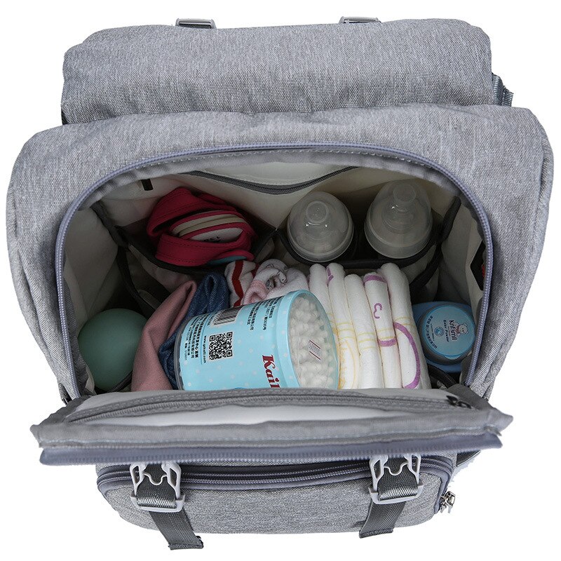 USB Shoulder Mummy Bag Multifunction USB Large Capacity Diaper Bag Mom Bag