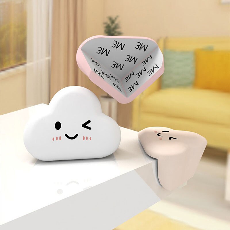 1Pc Cartoon Cloud Silicone Table Corner Protector Protection From Children Safety for Baby Child Furniture Covers Security