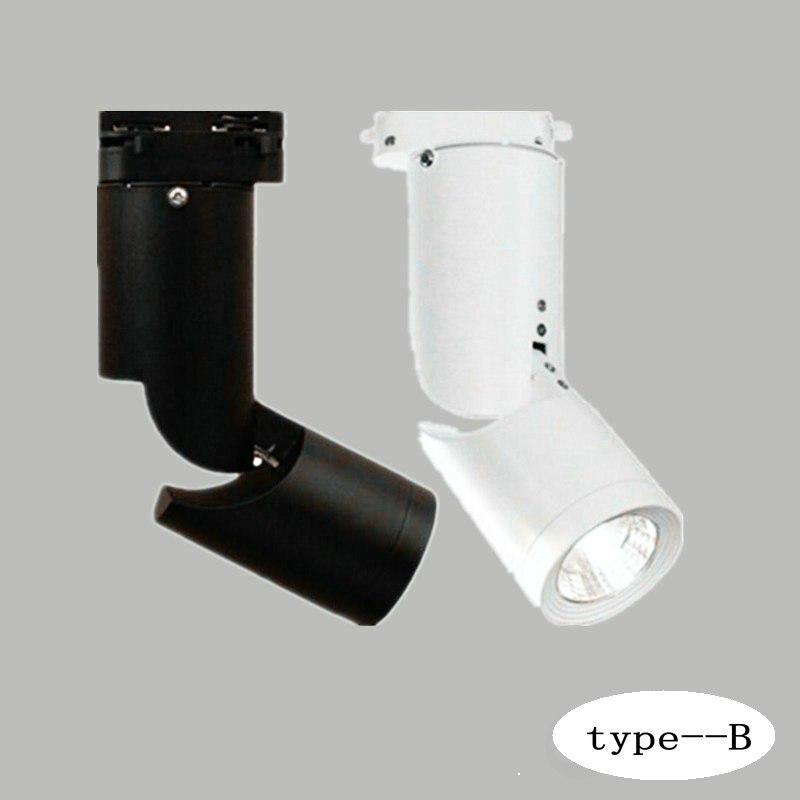 1 Pcs 10W 15W Dimbare Cob Led Track Light Rail Lights Spotlight Voor Keuken Vaste Kleding Schoenen Winkels winkels Track Verlichting